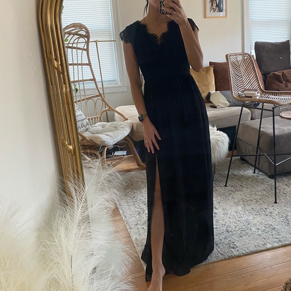 ASOS Black Maxi Dress